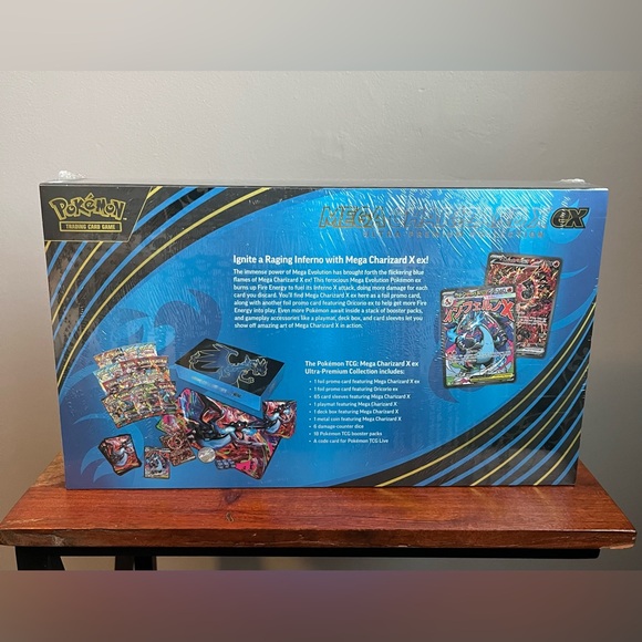 Pokemon TCG: Mega Charizard X EX Ultra Premium Collection Box - Factory Sealed - Picture 11 of 15